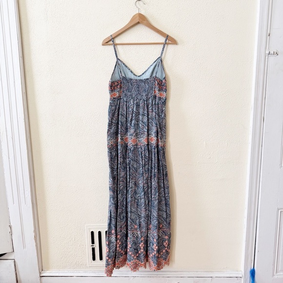 NWT Anthropologie Jessa Embroidered Maxi Dress 6 - Picture 4 of 5